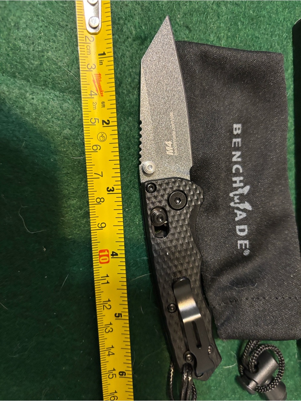 Benchmade M4 Black Folding Knife - Tactical Pocket Knife